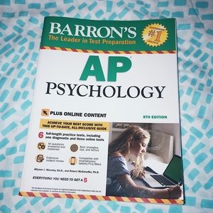 Barron’s AP Psychology Review Book